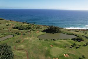 Poipu Bay 11th Aerial
